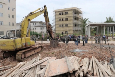 有违必拆！五华河东镇依法拆除7宗违法建筑