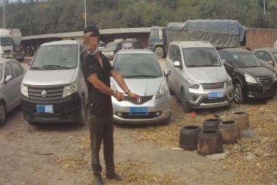 疯狂作案！第七次盗窃废旧货车轮毂后，梅县这男子，抓了！