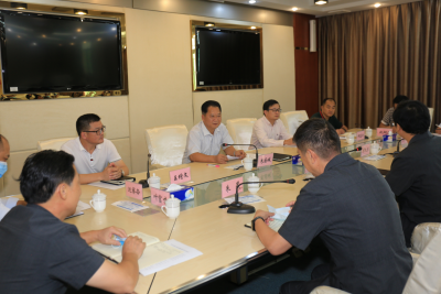 梅江区委书记朱国城主持召开梅江区法院巡察整改工作专题部署会