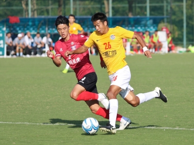 中冠小组赛最后一战 梅县竞技2球领先下连丢4球出局