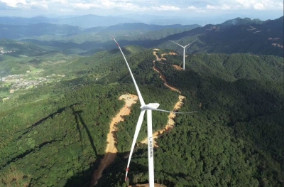 广东粤电平远茅坪风电场110kV升压站受电成功！