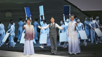 情境诉人生 笔画绘风眠！大型山歌音乐剧《林风眠》今晚首演