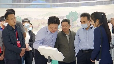 全国台联调研组到蕉岭考察调研