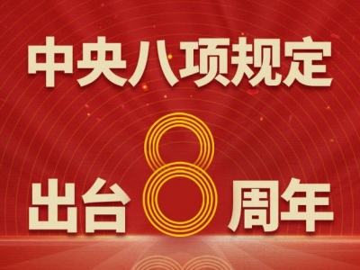 八项规定8周年！