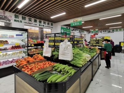 梅江区白宫供销社助农服务中心、强惠农电商营销中心揭幕启动！