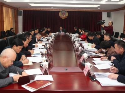 陈建青主持召开市政协七届第四十九次主席会议：加强工作谋划 增强履职实效