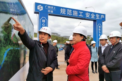 张晨到梅州职业技术学院施工现场调研：强力加快进度，确保项目如期建成