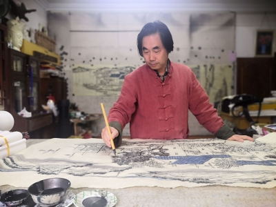 画到极致，画出独一无二！梅州日报全媒体记者专访著名画家曾德新 