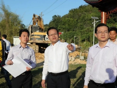 曾永祥调研丁日昌故居和“两区三村”连线连片美丽乡村示范工程建设