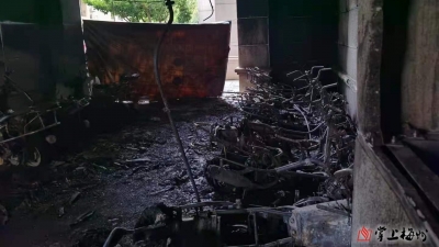 梅城一小区突发火灾！一家5口被困，正准备吃火锅... 