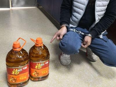 有业务员“马甲”，一“油耗子”以为就能偷窃成功？拘了！