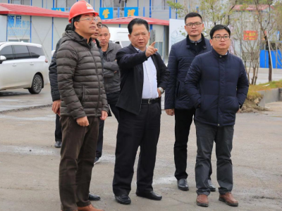 朱国城走访重点项目和企业