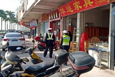 @梅州人：占的是公区，伤的是街坊！交通安全整治在行动