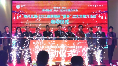 赏古梅、观原乡、泡温泉...请到梅州“原乡”过大年推介大会举行！
