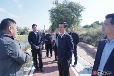 张少康来梅开展定点联系调研：聚焦目标任务 高质推动工作