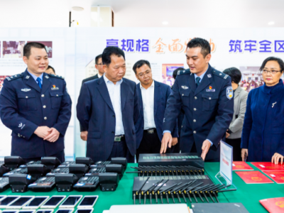 朱国城率队到梅江公安分局参观扫黑除恶专项斗争成果展