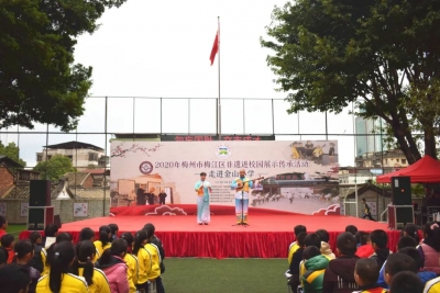 “非遗”文化润童心！梅江区非遗活动走进金山小学