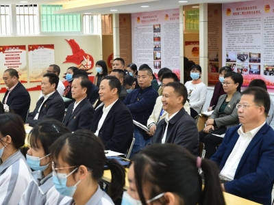 陈俊钦到市职校调研：上好思政课 当好引路人