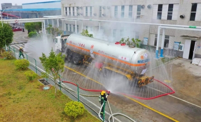 液氨泄漏，3人中毒？别慌！这是广梅园在应急演练呢