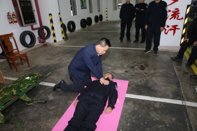 梅县区公安分局举办民警现场急救骨干培训班