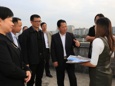 梅江区领导率队调研城市阳台项目：推动项目尽早落地，加快推进梅江夜间经济发展