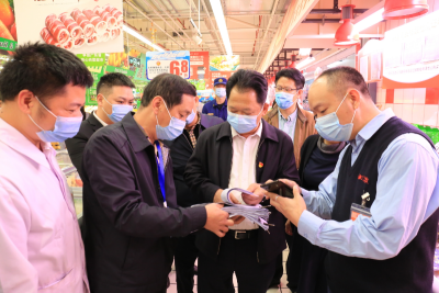 梅江区区委书记朱国城带队开展元旦节前综合检查