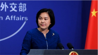 外交部：再次敦促蓬佩奥之流停止制假、贩假