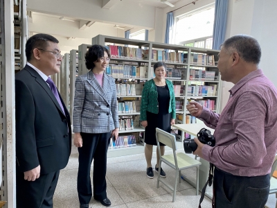 吴晓晖到曾宪梓中学调研思想政治教育和意识形态工作