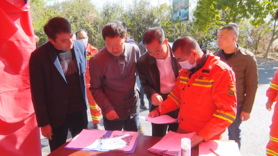 省林业局检查组到蕉岭检查森林防灭火工作