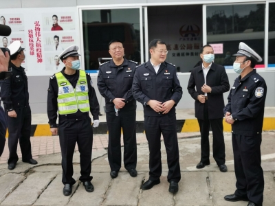 宁惠军调研春运交通安全工作：以最佳状态最大投入最勤工作保障出行