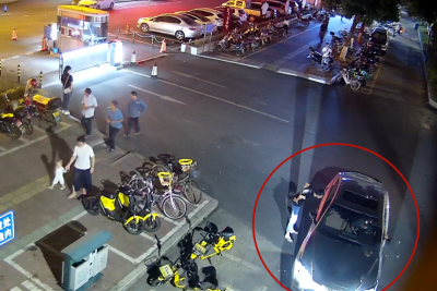 小纠纷演变为大冲突，逆行司机动手砸车打人被刑拘！