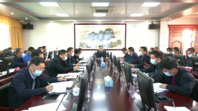 周小勇主持召开平远县政府党组（扩大）会议