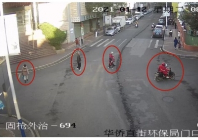 行人过机动车道不走斑马线，你的“英姿”被曝光了！