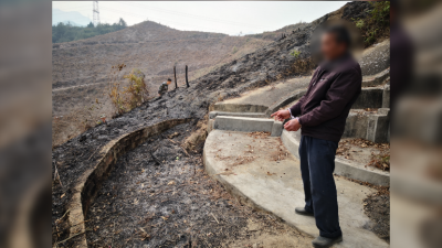 梅州V视丨一个烟头，一场山火！梅江区一男子因拒不执行森林高火险期禁火令被拘留