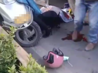 别让“变道”变“事故”！货车与摩托刮碰致2伤