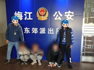 年关将近 请提高警惕！梅江公安破获两起盗窃案