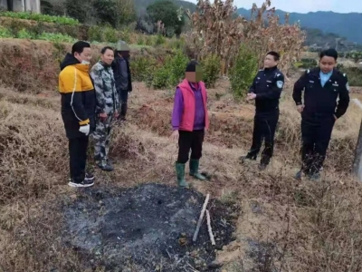 严查严管！梅县区公安依法查处3起违规野外用火案