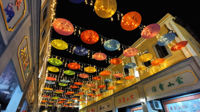 梅城这个地方太好拍了！油纸伞下我们来偶遇吧