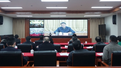 梅州组织收听收看“广东兜底民生服务社会工作双百工程”动员部署会