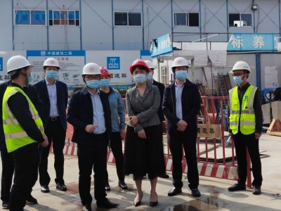 张晨到梅州市人民医院调研院感管理及安全生产工作