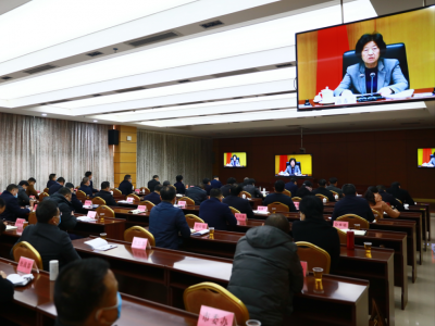 兴宁市组织收看收听全国、全省疫情防控工作电视电话会议