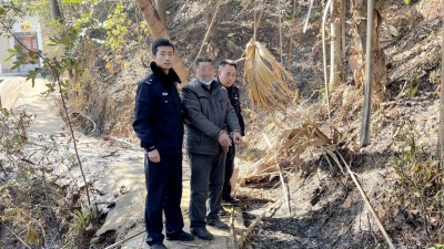野外生火引燃山林，五华这2名男子被抓了！ 
