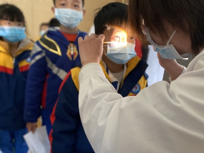 为eye行动！爱眼护眼活动走进梅县区这所学校
