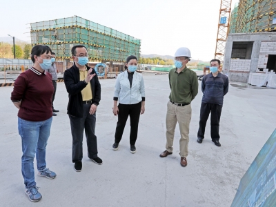 陈敏调研检查民生项目建设和学校开学情况 ：高质量推进项目建设  以行动回应群众期盼