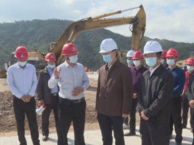 霍阳到丰顺慰问留梅过年异地务工人员