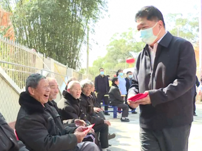 浓浓关怀！ 吴晖慰问离退休老领导、困难党员、困难群众和基层党组织