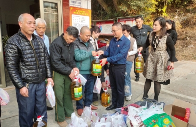 温情暖人心！梅县区新阶联到南口镇增梅村慰问贫困户