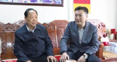 大埔县委县政府开展春节前夕送温暖慰问活动