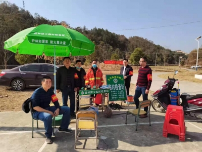 “防火防疫，我们在！”五华组建回乡联村工作队助力“双防”工作