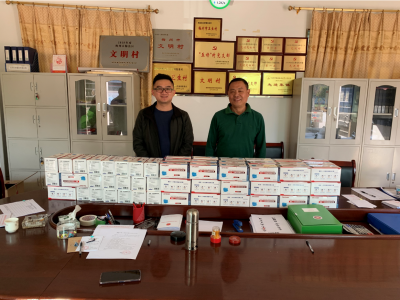 春节慰问助力防疫！广州团市委给梅县区这个村带来“暖心礼包”